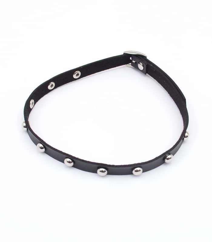 丸スタッズチョーカー