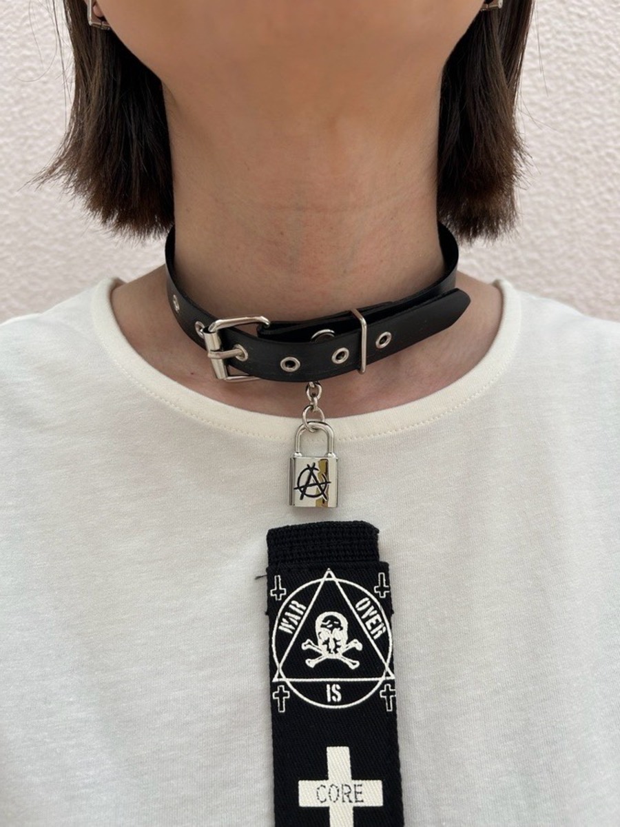 リバーシブル南京錠チョーカー