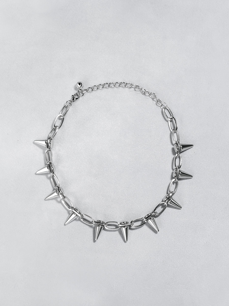 スパイクスタッズネックレス