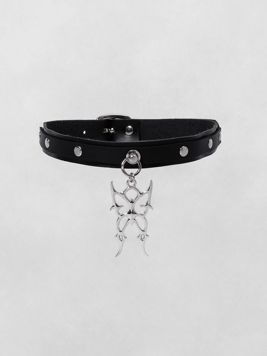 トライバルバタフライチョーカー