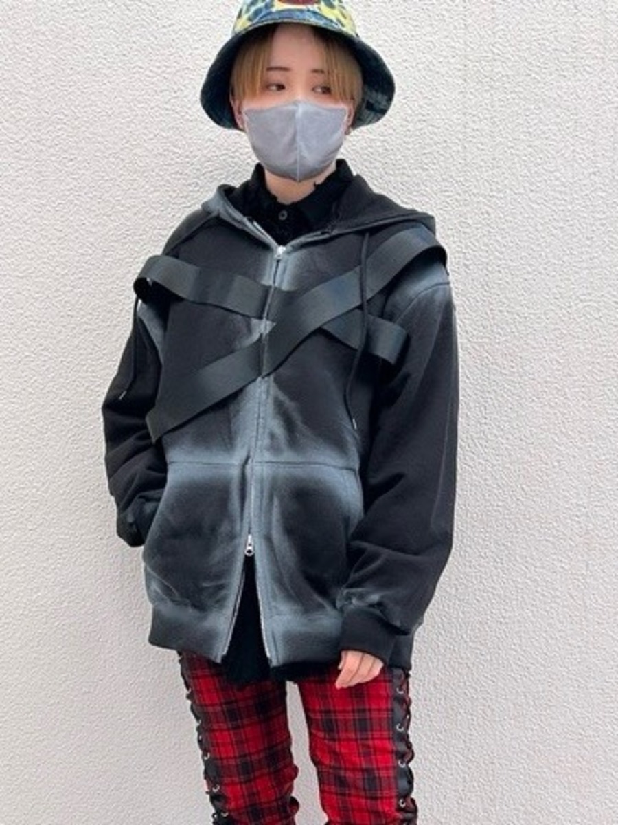 ハンドメイドペイントパーカー