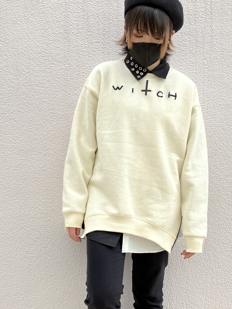 サイドジッププルオーバー