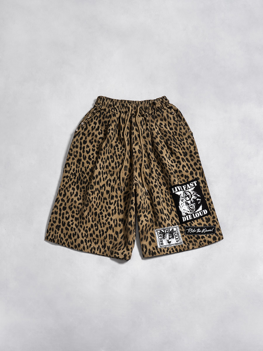 レオパードショートパンツ