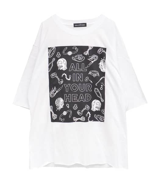 ALL IN YOUR HEAD ビッグTシャツ