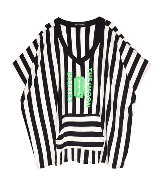 ストライプビッグTシャツ