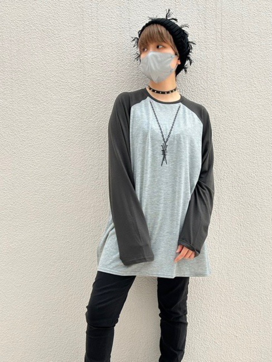 チェーンネイルネックレスロンT
