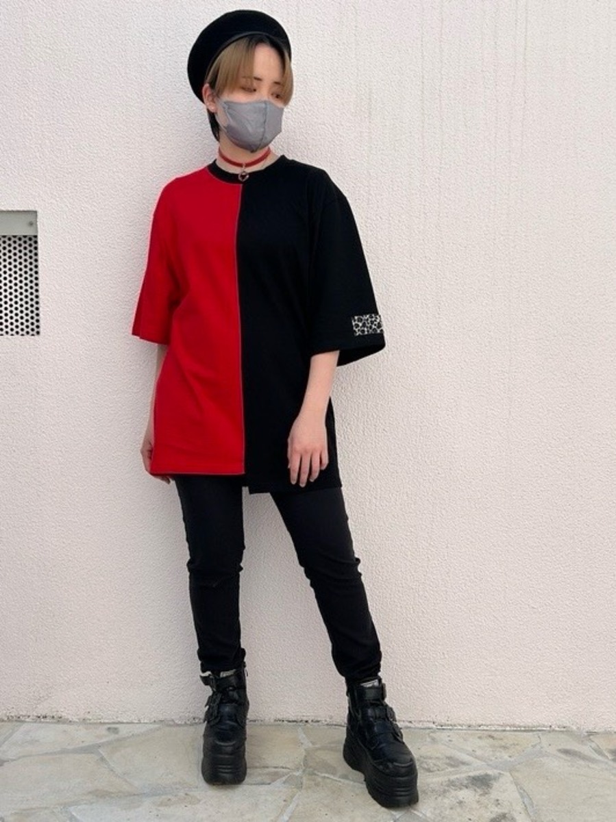 アシメビッグTシャツ