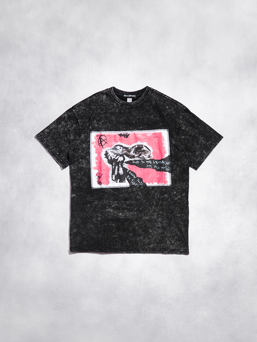 ピグメントTシャツ