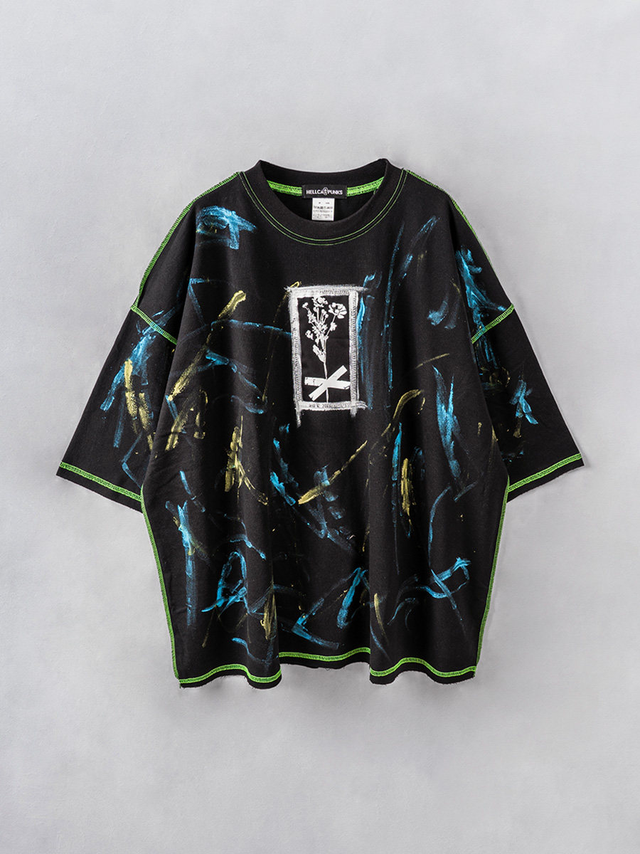ハンドペイントビッグTシャツ