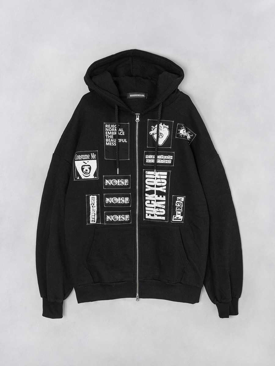 パンクパッチフーディー