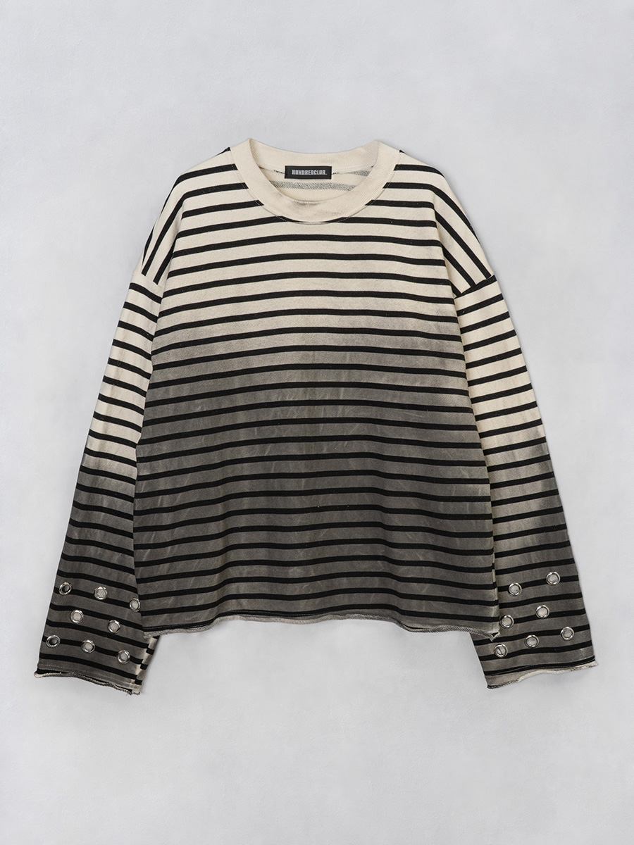 グラデーションプルオーバー