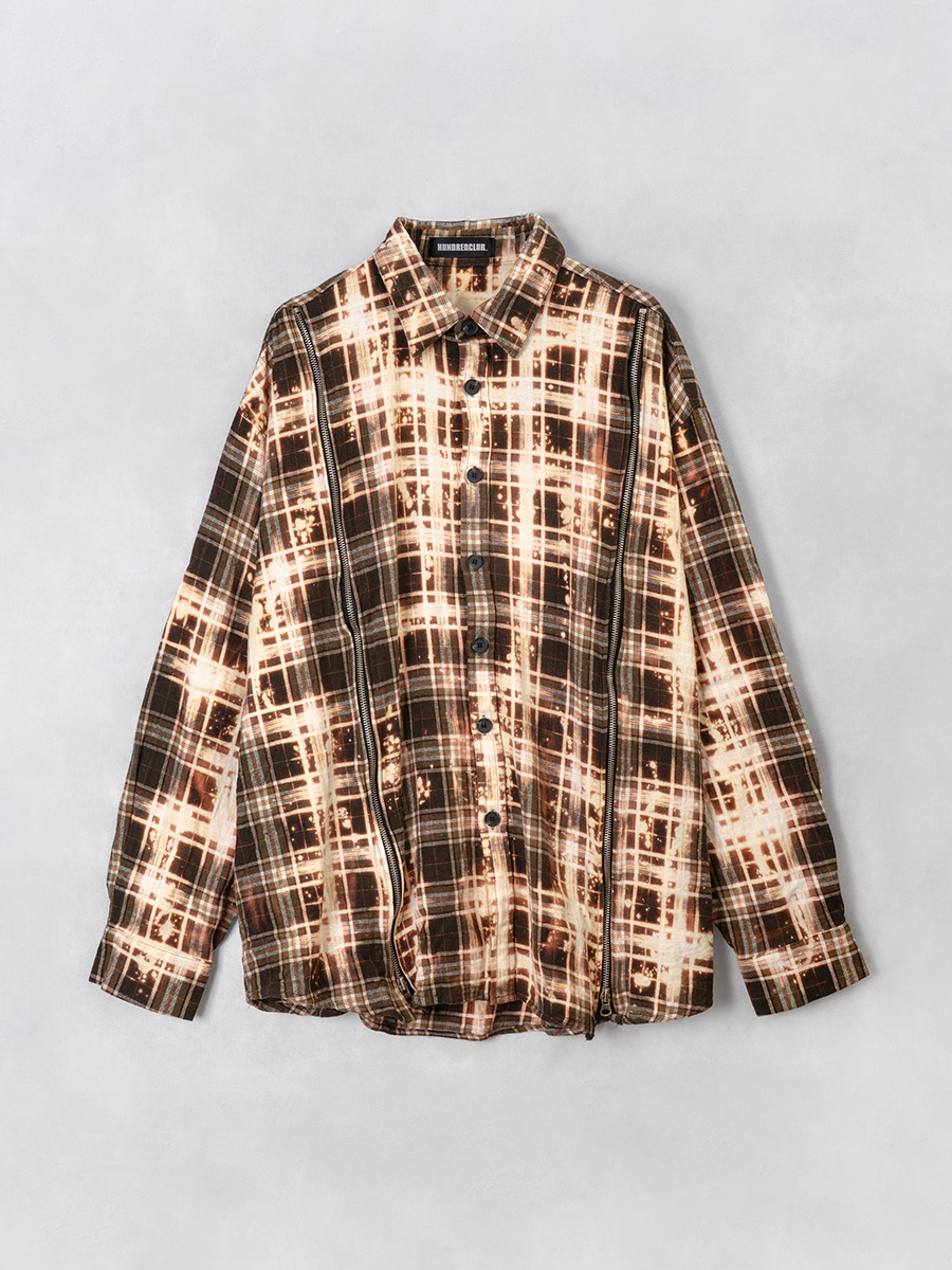 ジップブリーチシャツ