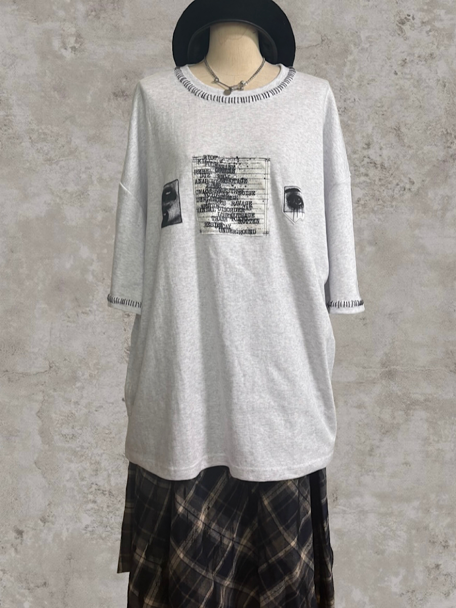 パッチワークTシャツ
