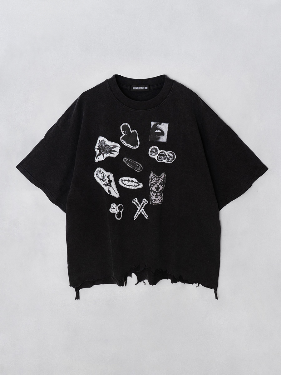 ボックスダメージTシャツ