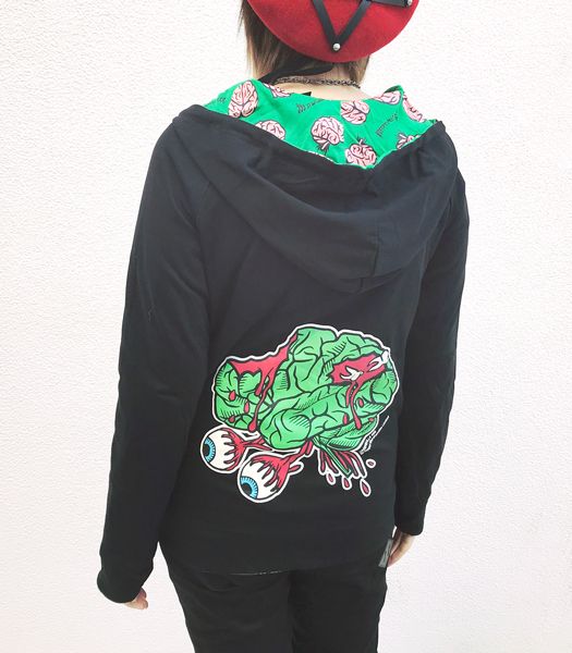 BRAIN リバーシブルパーカー